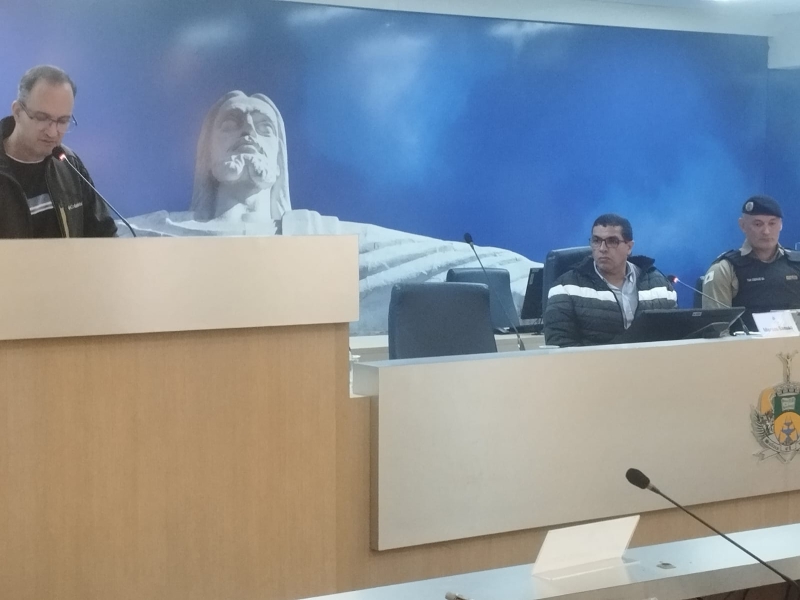 ACIA PARTICIPOU DE MAIS UMA AUDIÊNCIA NA CÂMARA MUNICIPAL, SOBRE SEGURANÇA PÚBLICA